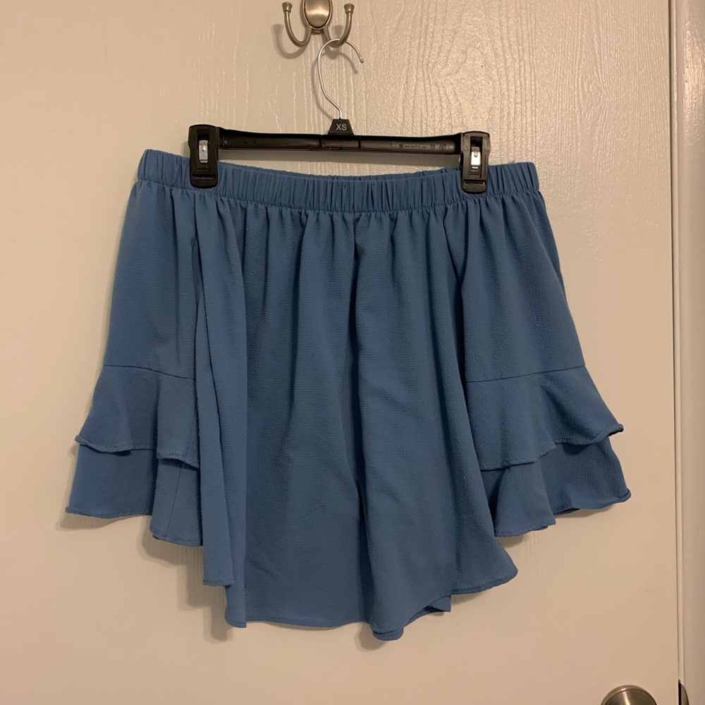3/4 sleeve cold shoulder top